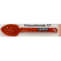 12" Polycarbonate Slotted Spoon